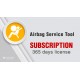 Airbag Service Tool - Subskrypcja na 1 rok 